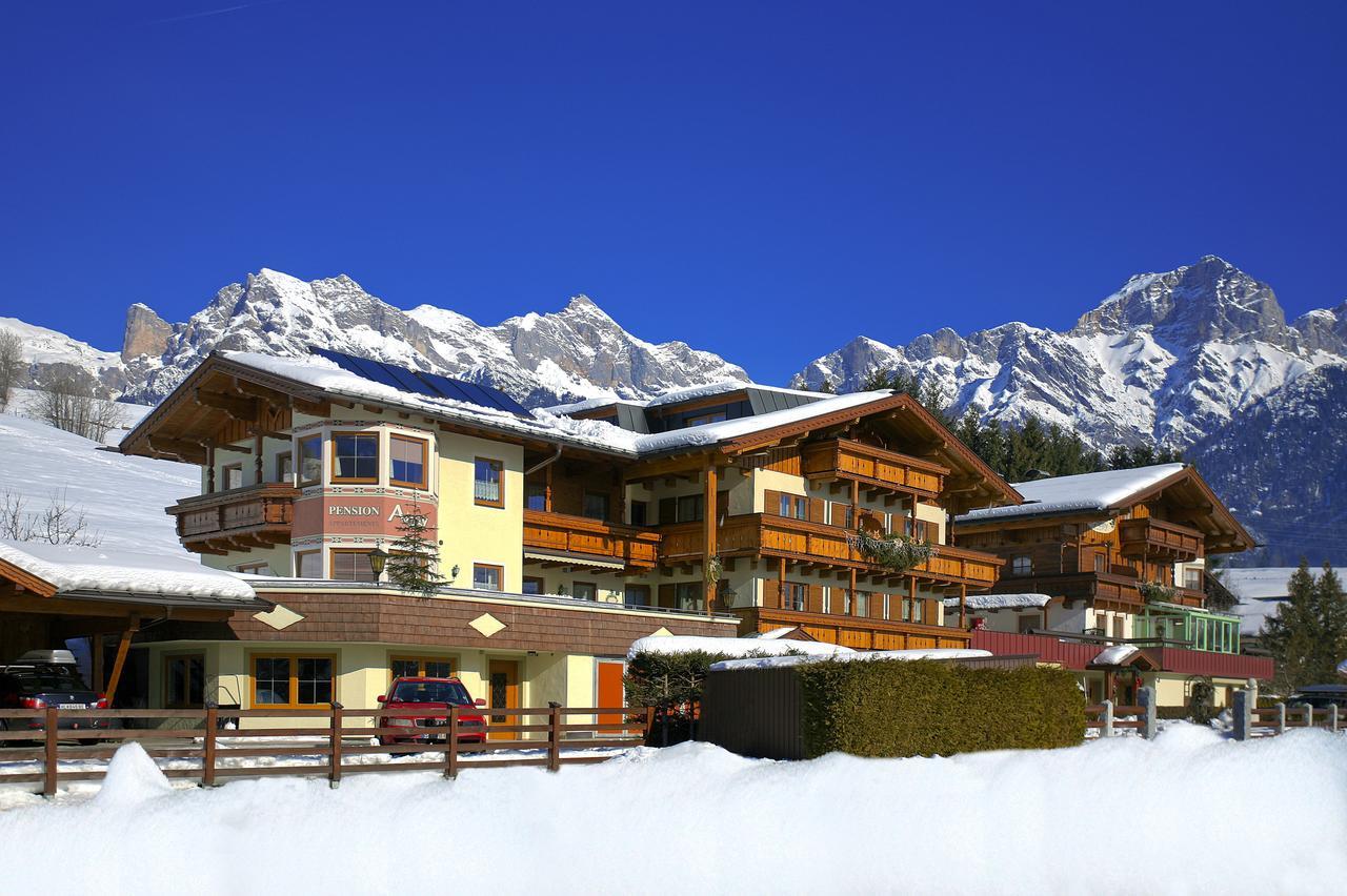 Pension & Appartements Anny Maria Alm am Steinernen Meer Eksteriør bilde